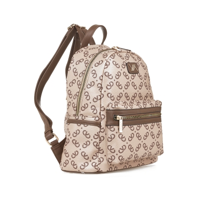 BACKPACK 16-0007565 PU MADE IN CHINA BEIGE